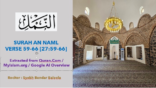 Surah An Naml verse 59-66 video